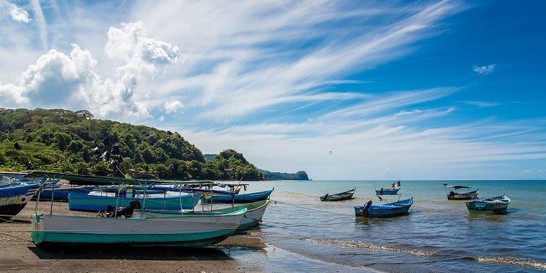 Costa Rican beach